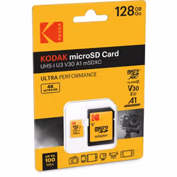 Kodak EKMSDM128GXC10HPRK memoria flash 128 GB MicroSD UHS-I Classe 10 - Vista aggiuntiva 2
