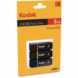 Emtec EKMMD8GK102P3 unità flash USB 8 GB USB tipo A 2.0 Nero, Blu, Rosso, Giallo - Vista aggiuntiva 7