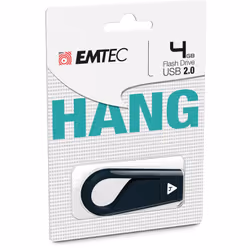 Emtec ECMMD4GD202 unità flash USB 4 GB USB tipo A 2.0 Nero