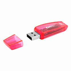 Emtec C410 Neon unità flash USB 8 GB USB tipo A 2.0 Arancione, Rosa, Giallo - Vista aggiuntiva 4