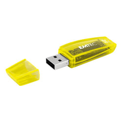 Emtec C410 Neon unità flash USB 16GB USB tipo A 2.0 Arancione, Giallo