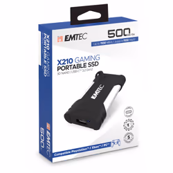 Emtec X210G 500 GB USB tipo-C 3.2 Gen 2 (3.1 Gen 2) Nero, Bianco - Vista aggiuntiva 5