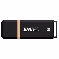 Emtec K100 unità flash USB 16GB USB tipo A 2.0 Nero, Multicolore