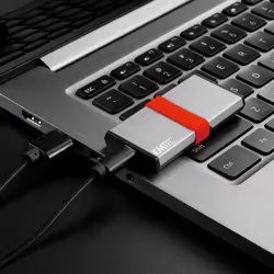Emtec X205 Mini 1 TB USB tipo-C USB 3.2 Gen 2x2 Argento - Vista aggiuntiva 5