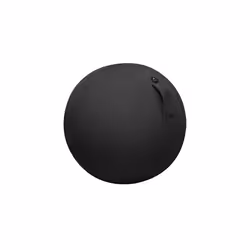Alba MHBALL N, Poltrona a un posto, Nero, PVC, Poliestere, Adulti, 650 mm