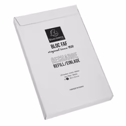 Exacompta 12513E, Rettangolo, Bianco, Carta, 70 g/m², 185 mm, 115 mm