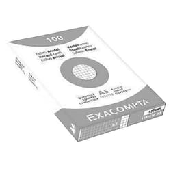Brause Exacom Cards A5 Squared Rose