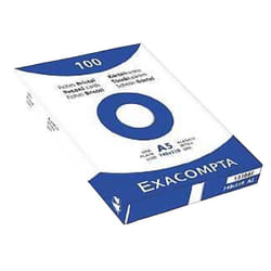 Brause Exacom Cards A6 Blank Blue