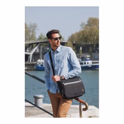 Exacompta 17234E borsa per laptop 14" Borsa da corriere Nero - Vista aggiuntiva 8