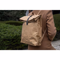 Exacompta Eterneco sac à dos City backpack Marron Cuir végan - Vista aggiuntiva 6