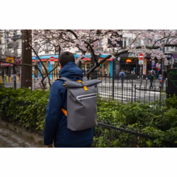 Exacompta Exactive Young zaino City backpack Grigio, Arancione Poliuretano termoplastico (TPU) - Vista aggiuntiva 5