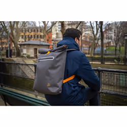 Exacompta Exactive Young zaino City backpack Grigio, Arancione Poliuretano termoplastico (TPU) - Vista aggiuntiva 7