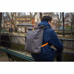 Exacompta Exactive Young zaino City backpack Grigio, Arancione Poliuretano termoplastico (TPU) - Vista aggiuntiva 8