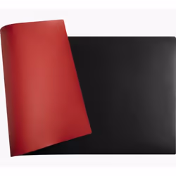 Exacompta 29121E sottomano Ecopelle, Poliuretano (PU) Nero, Rosso - Vista aggiuntiva 7