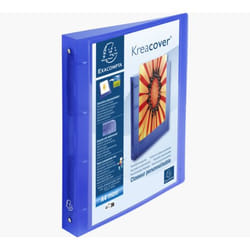 Exacompta 51562E raccoglitore ad anelli A4 Blu