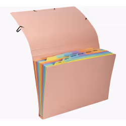 Exacompta 58560E cartella Cartoncino Colori assortiti A4 - Vista aggiuntiva 6