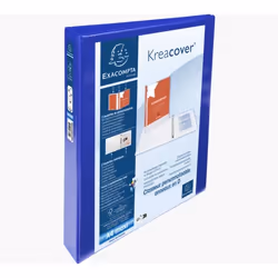 Exacompta 51842BE raccoglitore ad anelli A4 Blu