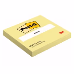 Post-It 6820-CY-W10 pouch autoadesiva Quadrato Giallo 100 fogli Autoadesivo - Vista aggiuntiva 2