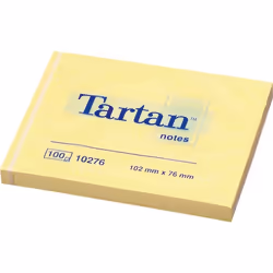 Post-It 10276, Rettangolo, Giallo, 76 mm, 102 mm, 100 fogli