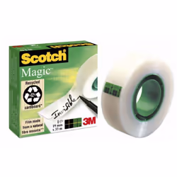 Nastro Adesivo Scotch Magic 810 19X33 - Invisibile E Scrivibile