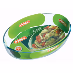 Pyrex Teglia Ovale in Vetro temperato 21x13 cm