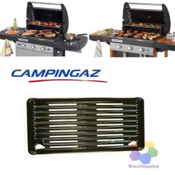RIVENDITORI UFFICIALI CAMPINGAZ RICAMBIO PER TUTTA LA SERIES 3 5010003147 GRIGLIA SMALTATA NERA LUCIDA CM 22 x 44