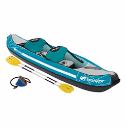 Sevylor 2000026860, Kayak gonfiabile, 2 persona(e), 200 kg, Verde, Grigio, 2 seduta(e), 930 mm