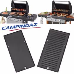 Rivenditori Ufficiali Campingaz Italia. Ricambio 5010003315 Piastra/Griglia chiusa Reversibile. In ghisa. Ricambio Per tutta ...