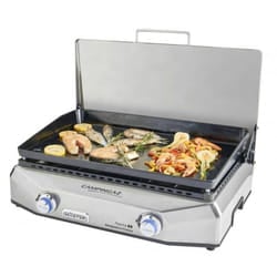 Master Plancha ex - Plancha da Tavolo Gas, 2 Bruciatori, Modello 3000004801 - Campingaz