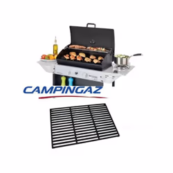 Griglia di cottura in ghisa xpert 200L Griglia cottura in ghisa per barbecue campingaz. Dimensioni: 34,4 x 27cm. Adattabile a ...