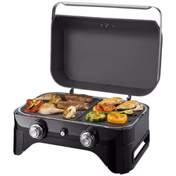 Campingaz Attitude 2100 LX Barbecue Da tavolo Gas Nero, Acciaio inox 5000 W - Vista aggiuntiva 6