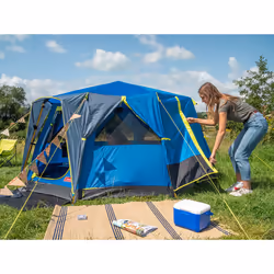 Coleman 2000036076 borsa frigo Blu, Bianco - Vista aggiuntiva 6