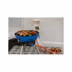 Campingaz Party Grill 400 Caravan Da tavolo propano/butano Nero, Blu, Acciaio satinato 2000 W - Vista aggiuntiva 4