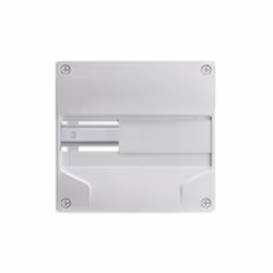 Contenitore da 13 moduli per interni con base e 1 guida metallica Dimensioni: 230x232x94mmComposizione Custodia: vuota con mo ...