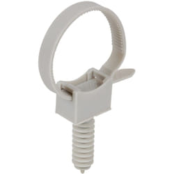 Debflex - 709083-20 fascette autobloccanti con tasselli, colore: Grigio