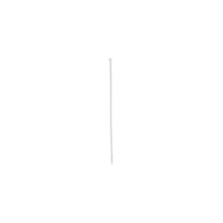 Rilsan bianco: 2,5 x 100 mm (25 pezzi)