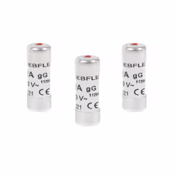 Fusibili con indicatore DEBFLEX - 715216 3 pezzi32 A400 V Diametro 10,3 mmLunghezza 38 mm