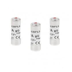 Debflex - Fusibili con indicatore: 32 ampere (3 pezzi)