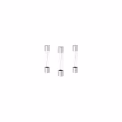 Fusibile in vetro FUS.RAP, dimensione 6x32 mm, 5 ampere e 250 volt, venduto in sacchetti da 3.