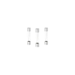 Fusibile di vetro fus. rap. diametro 6MM-LUNGHEZZA 32MM-5A-250V-3 pezzi