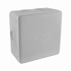 Scatola di derivazione impermeabile IP55 115x115xprof.55 mm Debflex Grigio - 718808