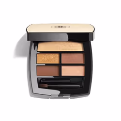 CHANEL Les Beiges Eyeshadow Palette, Crema, Levigante, Beige, Golden, 5 colori, 4,5 g