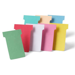 Nobo Schede a T Indice 2 verde (100) blister