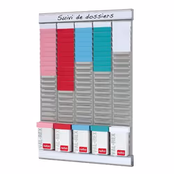 Nobo Kit Planning schede a T sett. 5 colonne / 24 fessure - Vista aggiuntiva 4