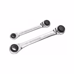 Norma: NF ISO 1711-1, NF ISO 691, ISO 1711-1, ISO 691, ASME B107.100 Set da 2 chiavi poligonali cricchetto dritto multiapertu ...