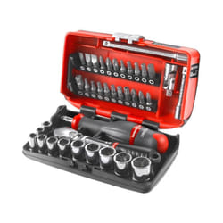 Set di chiavi a bussola 1/4' esagonale Facom RL.NANO1