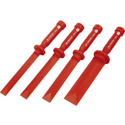 Facom - CR.D4PB Scalpello in plastica, kit da 4 pz.