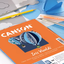 Canson Iris Vivaldi, Foglio d'arte, 240 g/m², 25 fogli