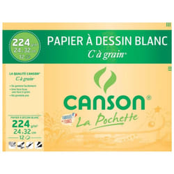 Canson C200027114 carta da disegno Foglio d'arte 12 fogli