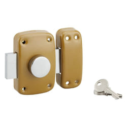 SP - Serratura da applicare a pomolo 9014, cilindro Ø23 x 40 mm, 3 chiavi - serruprix